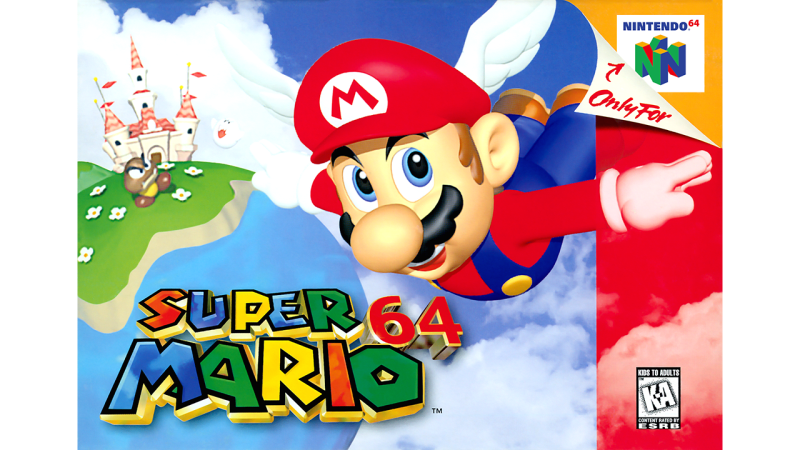 Super mario 64 for the switch sale